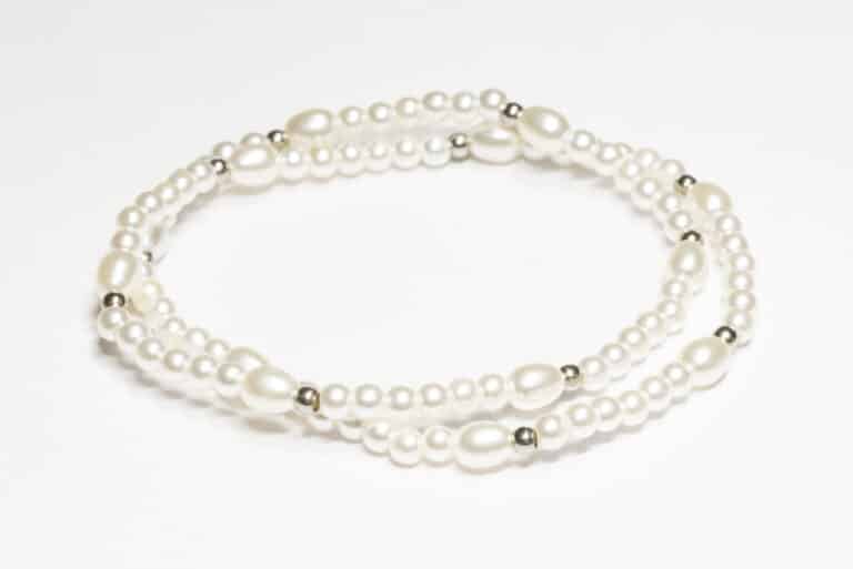 Armband-weiss Armband in weiß von Gemrox