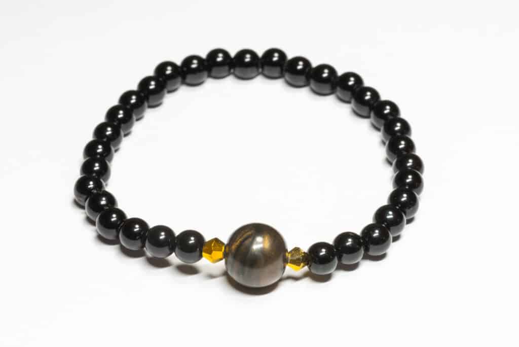 Armband in schwarz von Gemrox